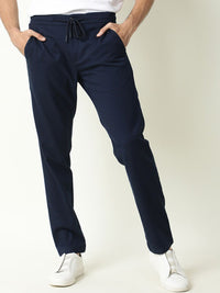 RARE RABBIT Men Slim Fit Casual Trousers