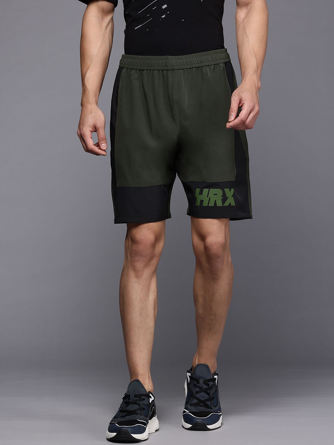 HRX by Hrithik Roshan Men Colourblocked Shorts