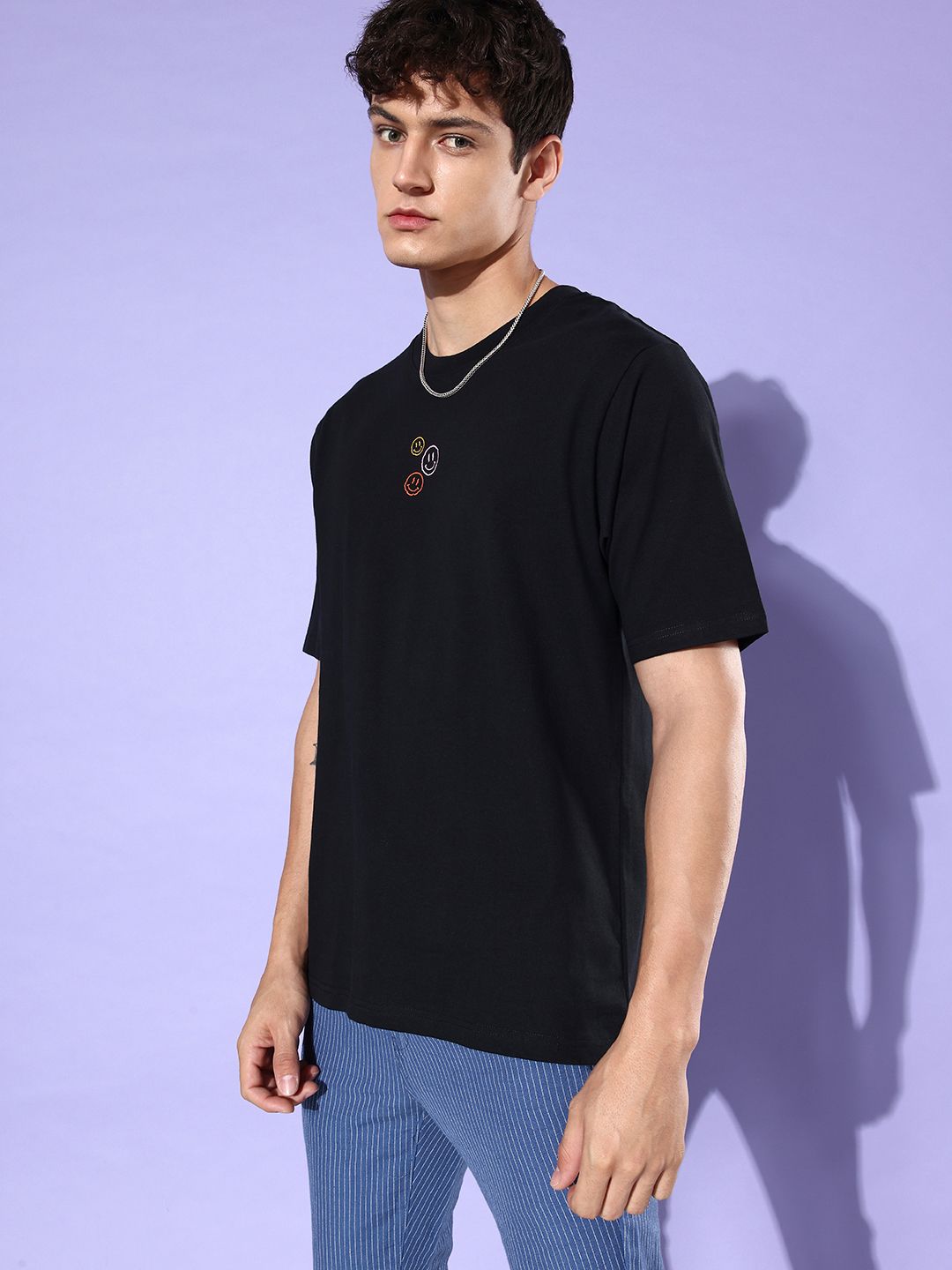 Difference of Opinion Printed Cotton Oversized T-shirt