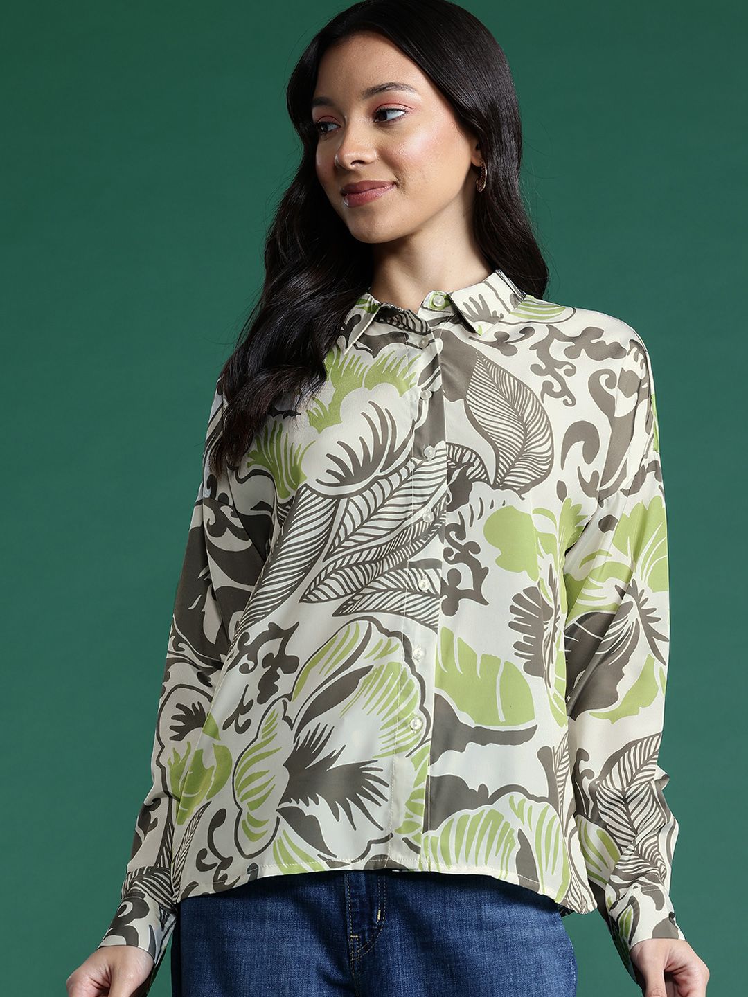 DressBerry Floral Print Printed Casual Shirt