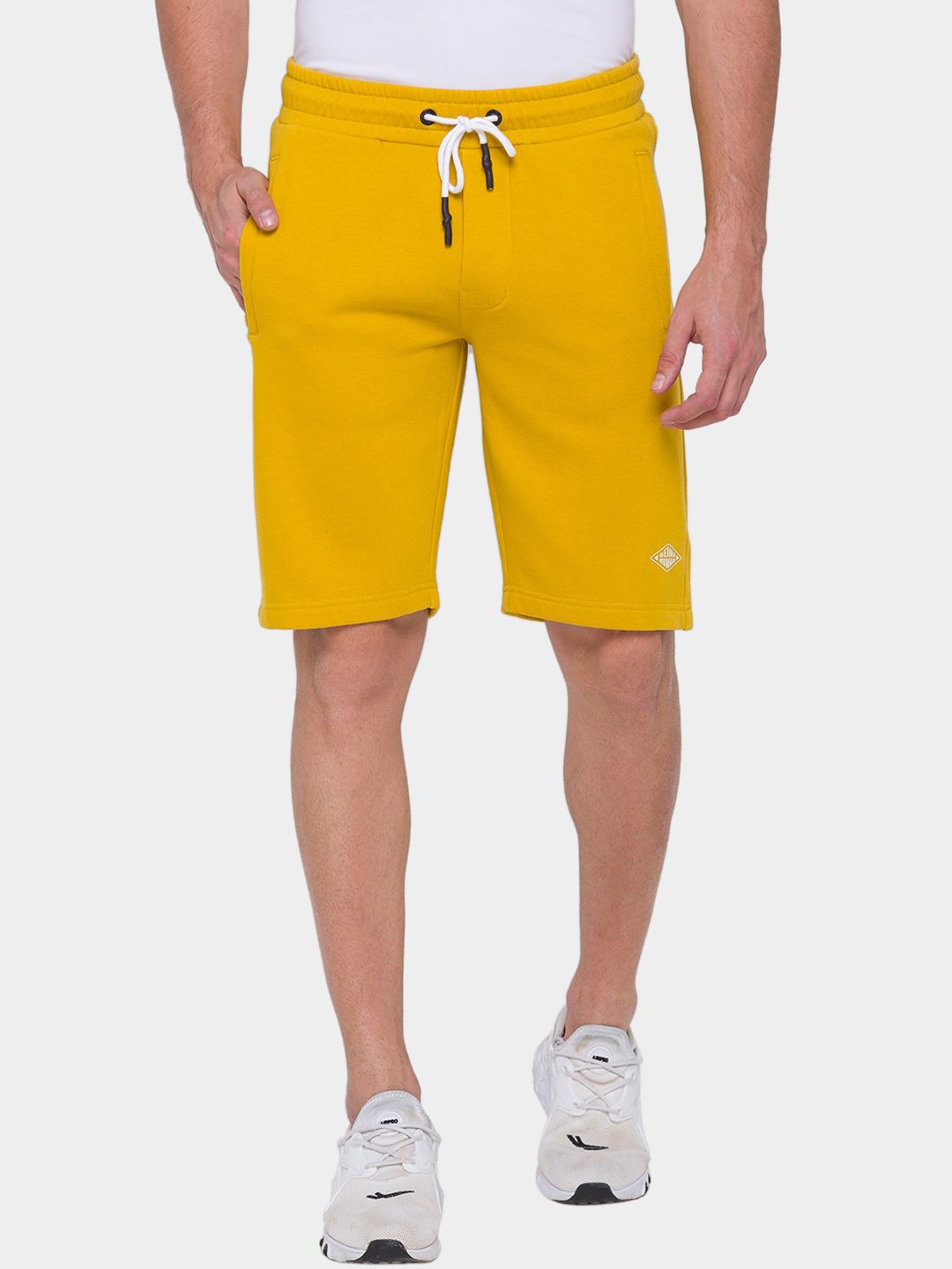 Being Human Men Blue Low-Rise Shorts