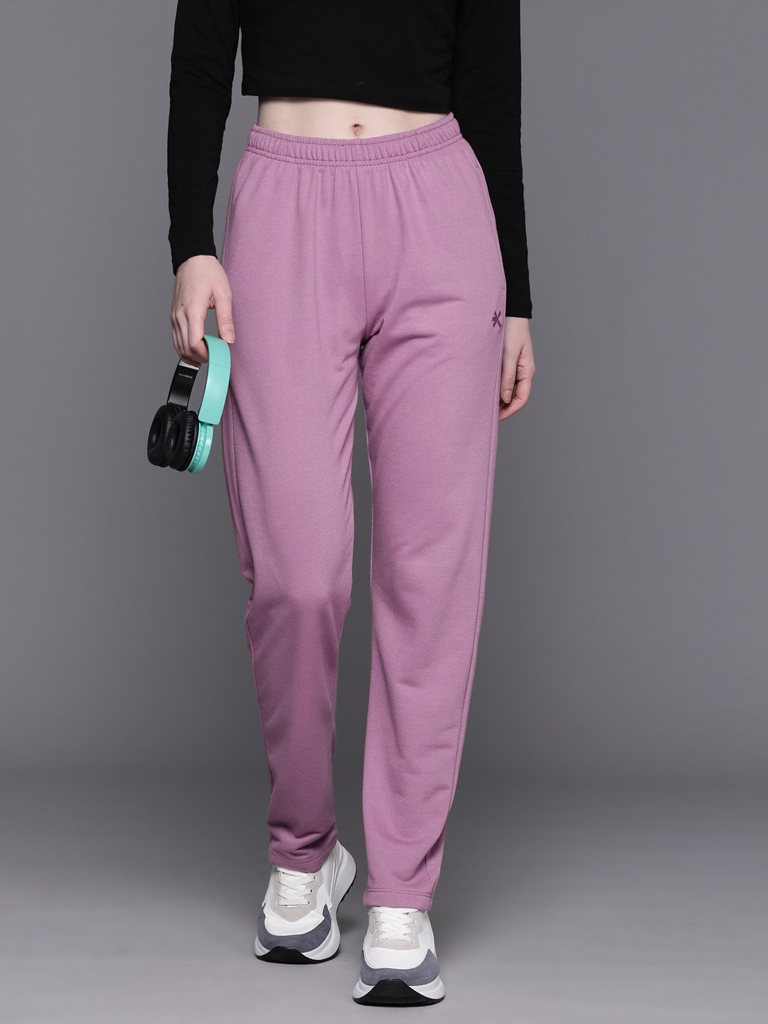 HRX by Hrithik Roshan Women Solid Track Pants