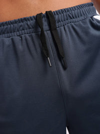 HRX by Hrithik Roshan Men Mid-Rise Rapid-Dry Training Joggers with Side Taping