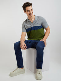 Park Avenue Polo Collar Cotton Rich Slim Fit T-shirt