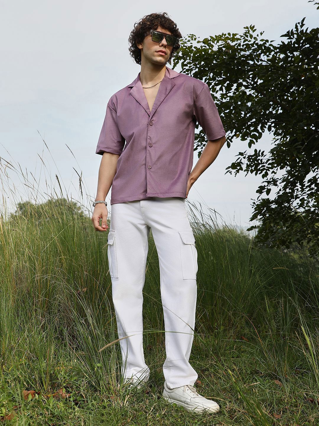 Campus Sutra Men Comfort Opaque Casual Shirt
