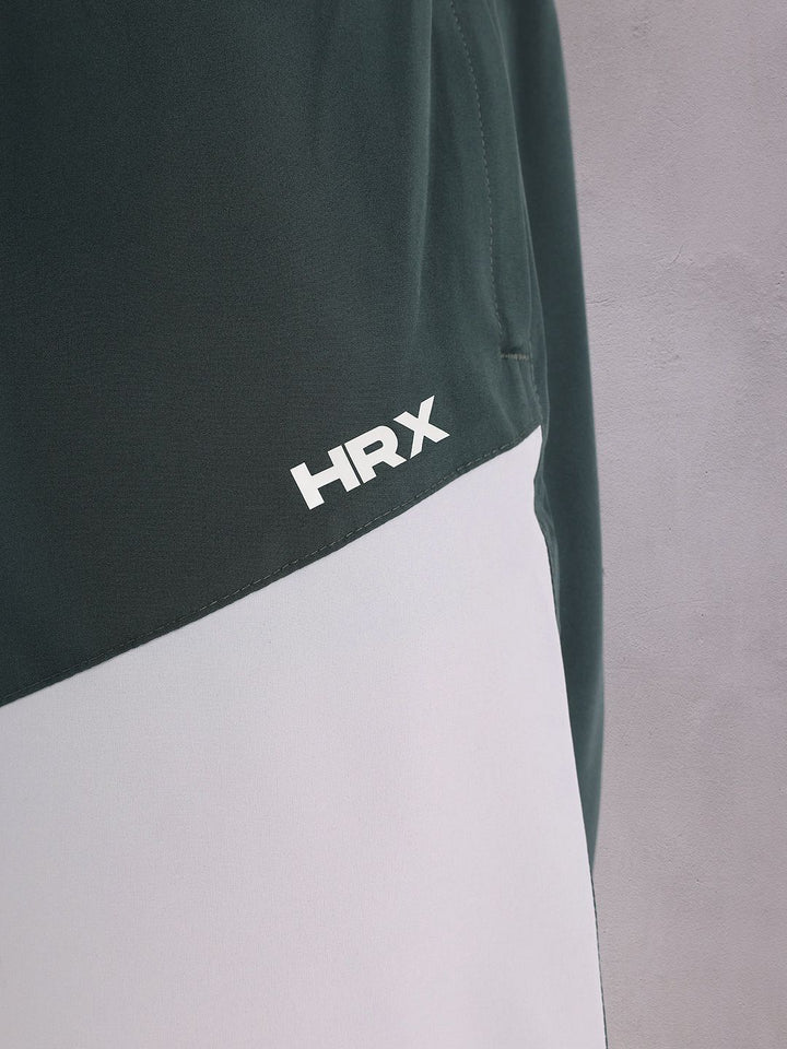 HRX by Hrithik Roshan Men Colourblocked Rapid-Dry Running Shorts