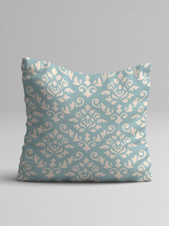 STITCHNEST Blue & White Set of 5 Ethnic Motifs Square Cushion Covers