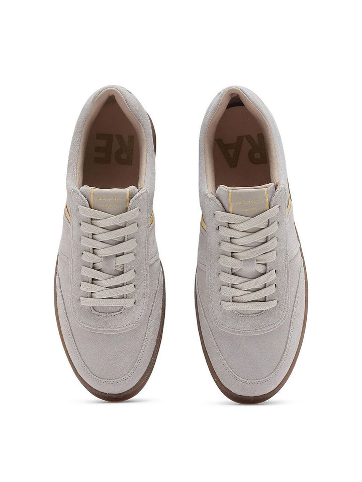 RARE RABBIT Men Striped Round Toe Sneakers