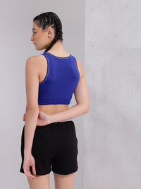 HRX by Hrithik Roshan Full Coverage Non-Wired Lightly Padded Training Bra KT472_03_B