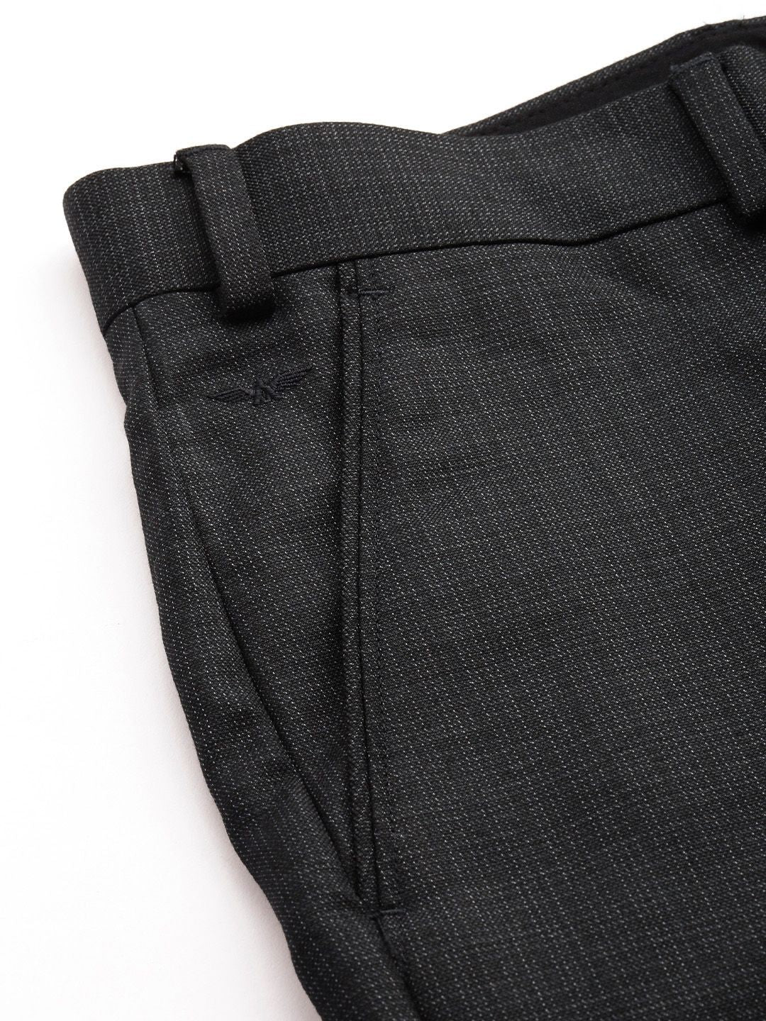 Park Avenue Men Mid-Rise Formal Trousers