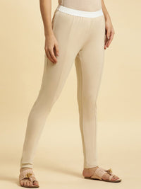 W Women Slim Fit Mid-Rise Plain Trousers