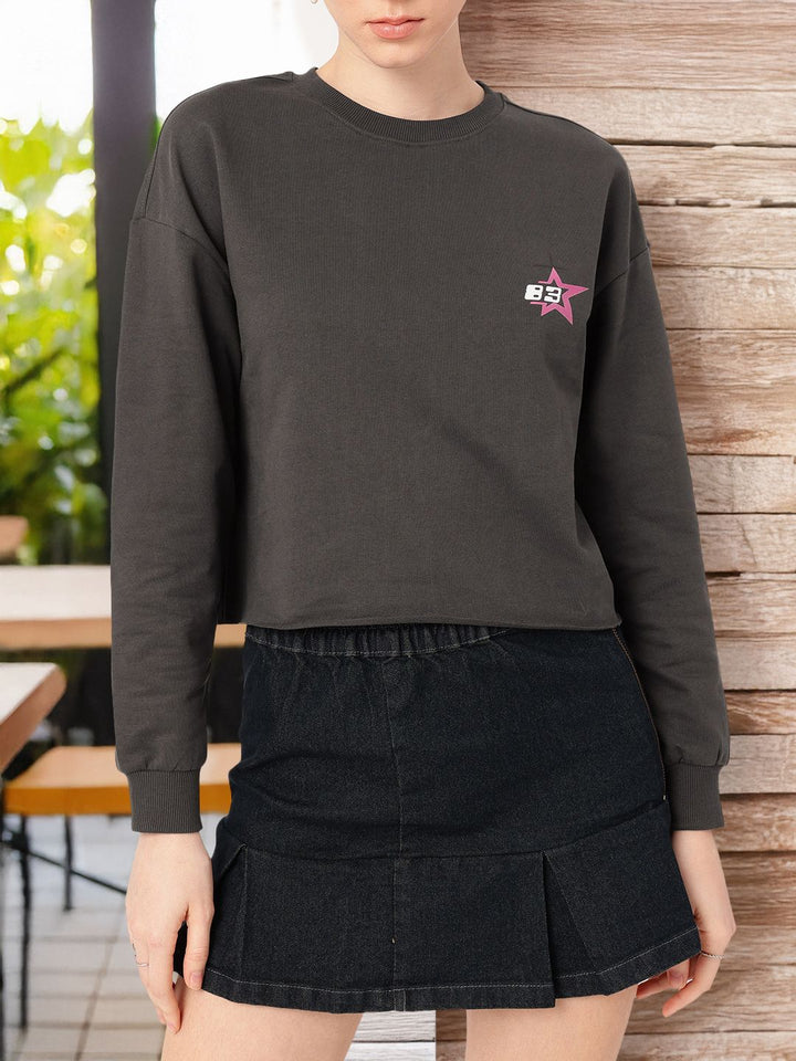 DressBerry Street Chic Cotton Terry Relaxed Fit Sweatshirt