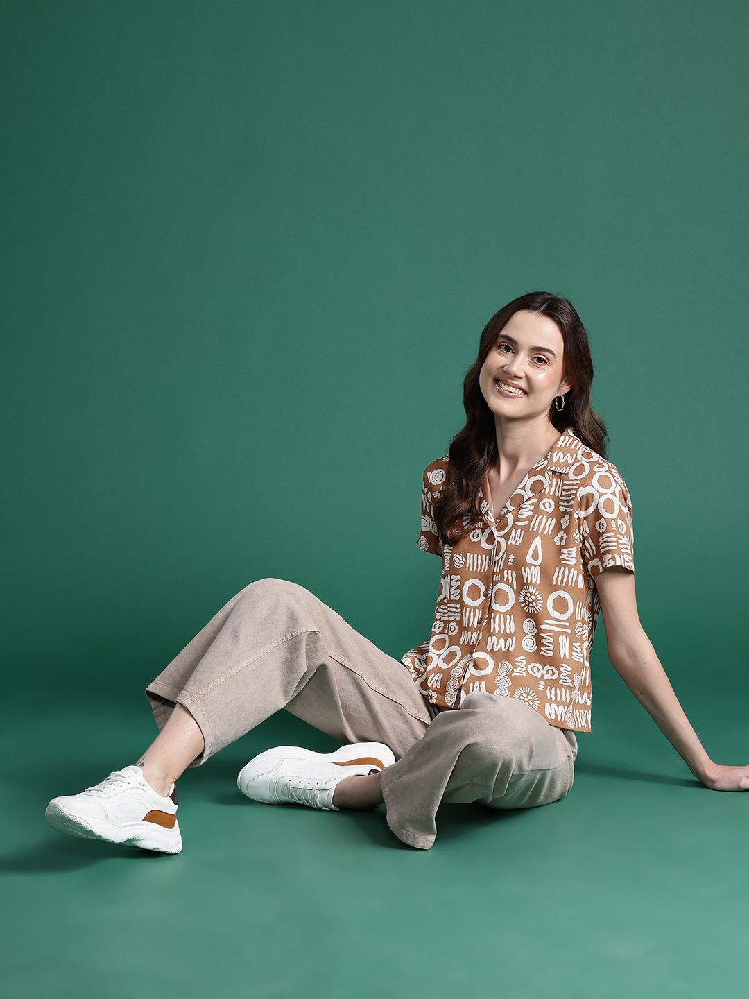 DressBerry Printed Casual Shirt