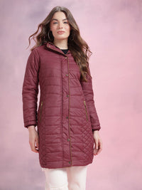DressBerry Hooded Longline Parka Jacket