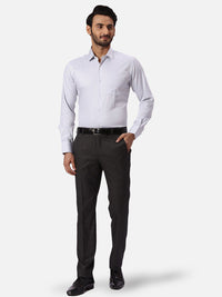 Park Avenue Textured Slim Fit Cotton Formal Shirt