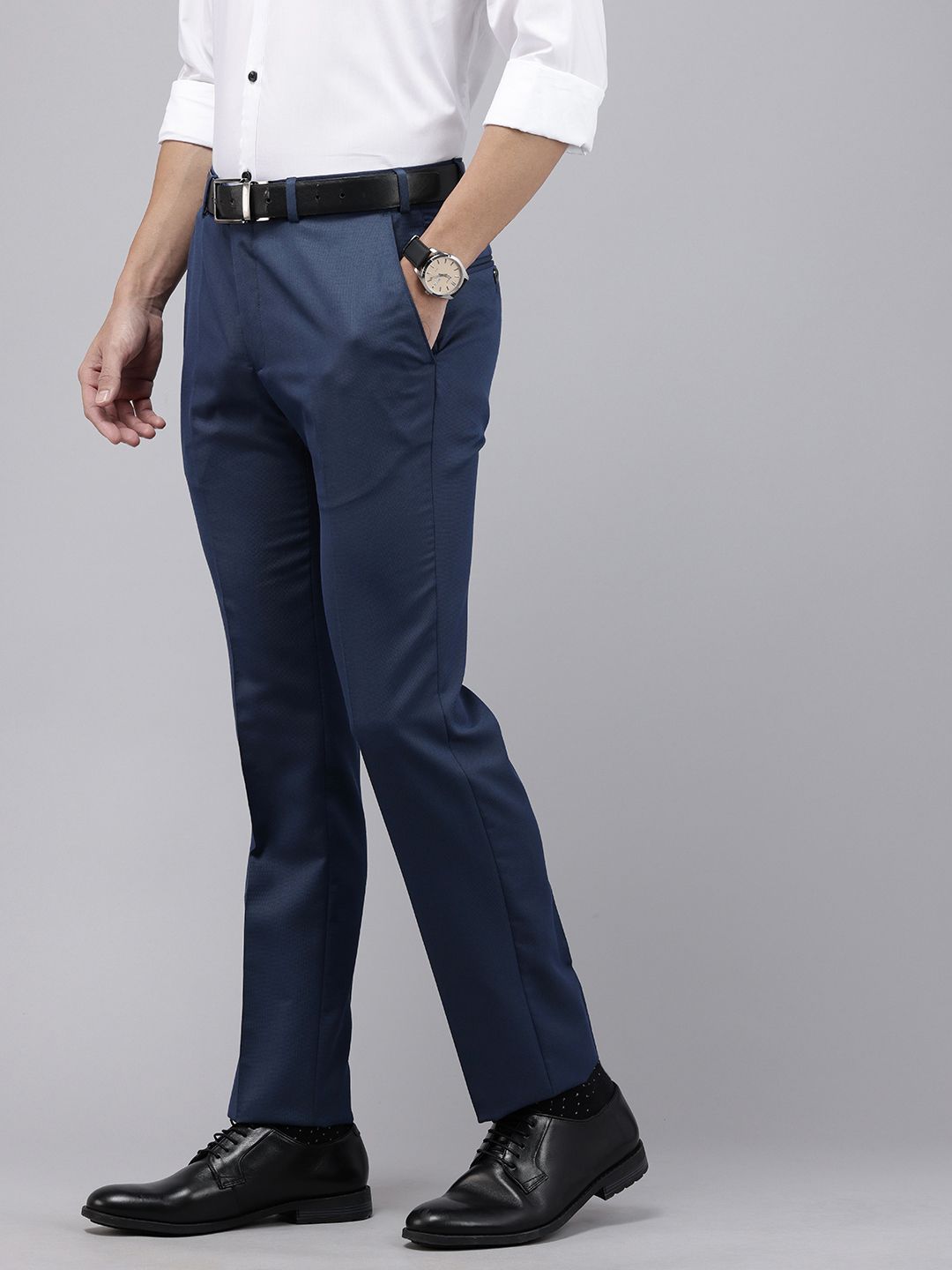 Park Avenue Men Slim Fit Trousers