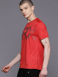 HRX by Hrithik Roshan Printed Rapid-Dry Training T-shirt