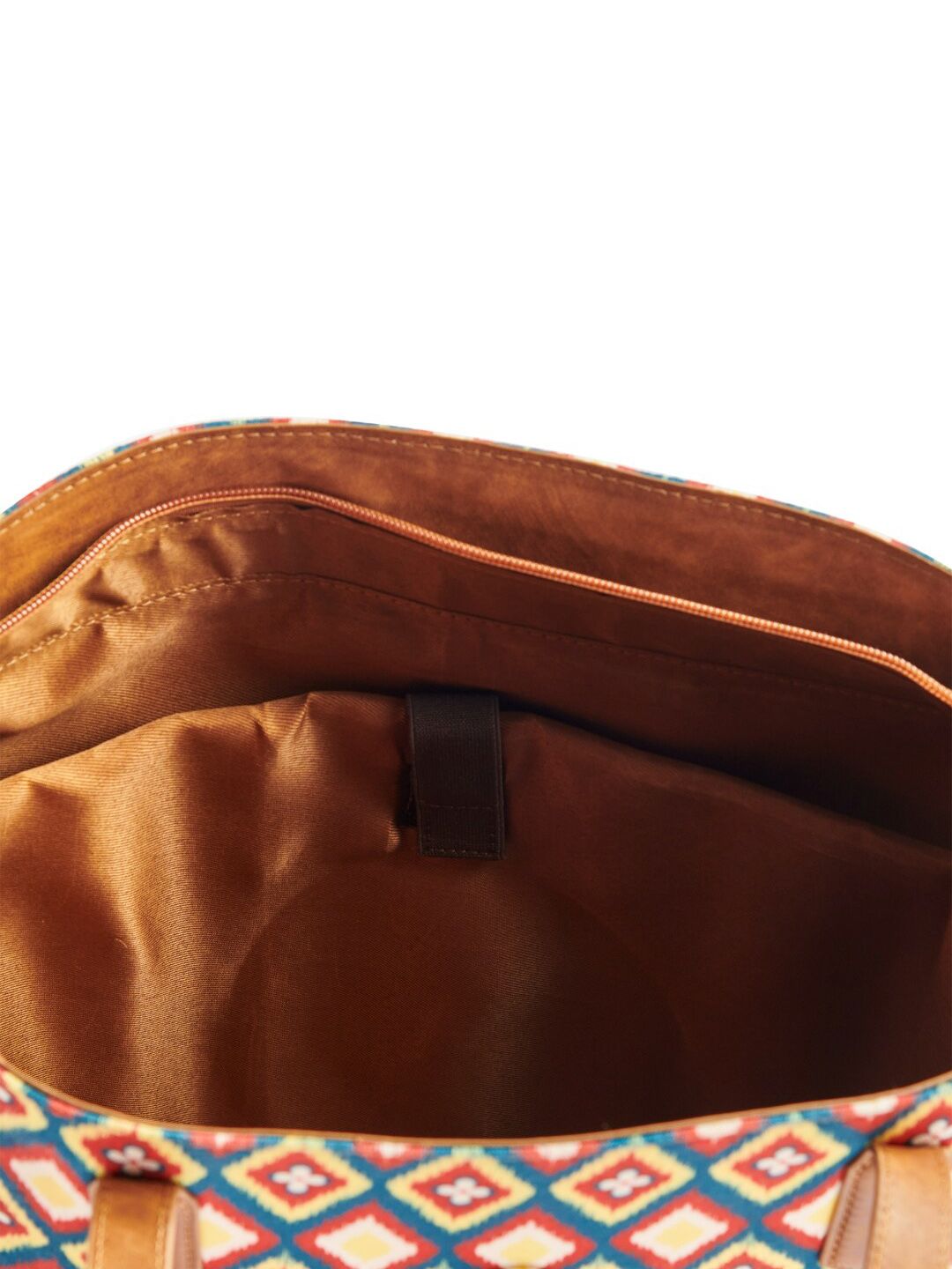 TEAL BY CHUMBAK Geometeric Printed Beg Bahu Pembeli Bersaiz Besar