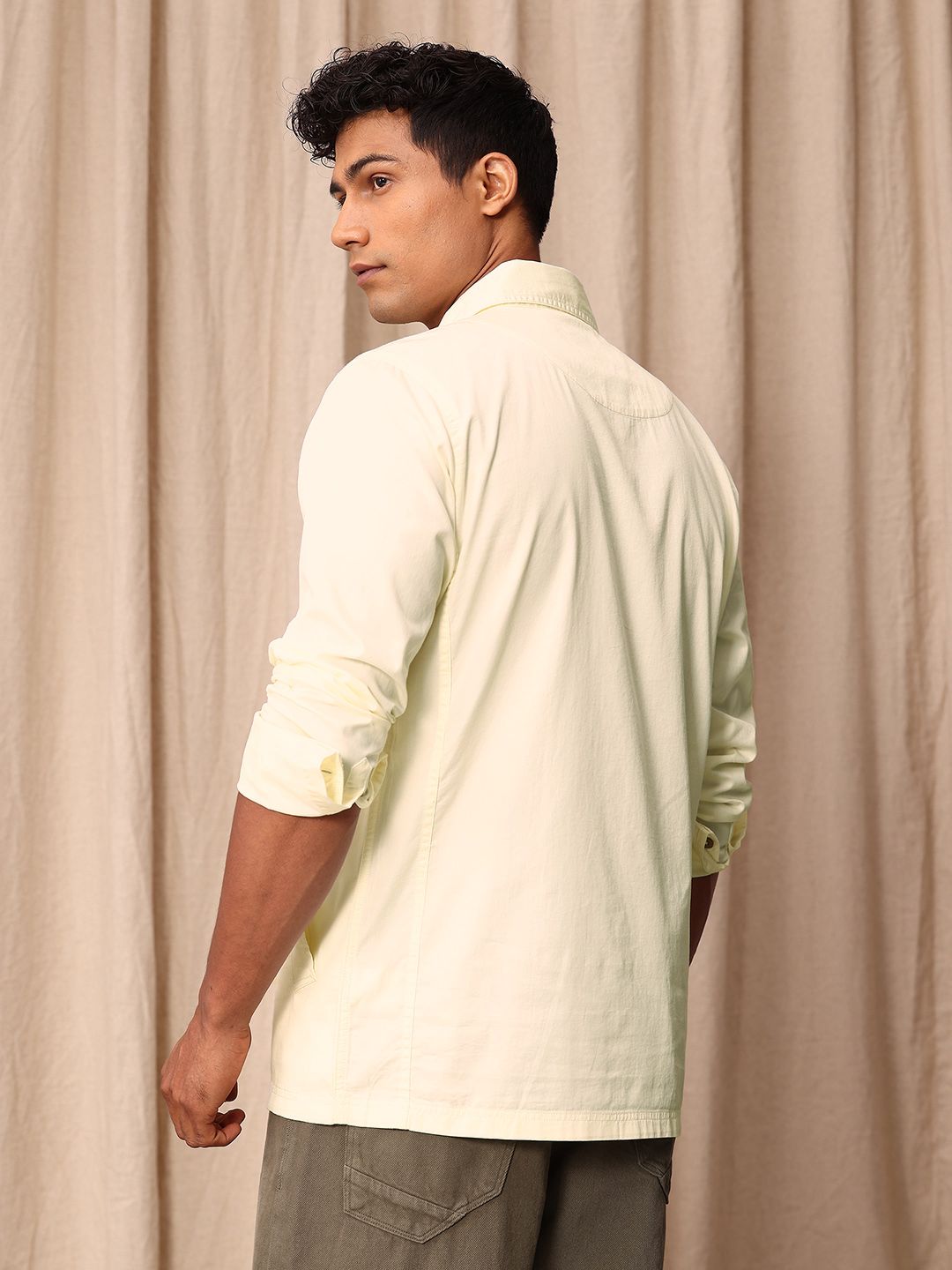 Mr Bowerbird Pure Cotton Liberal Fit Casual Shirt