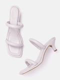 Lino Perros Open Toe Kitten Heels