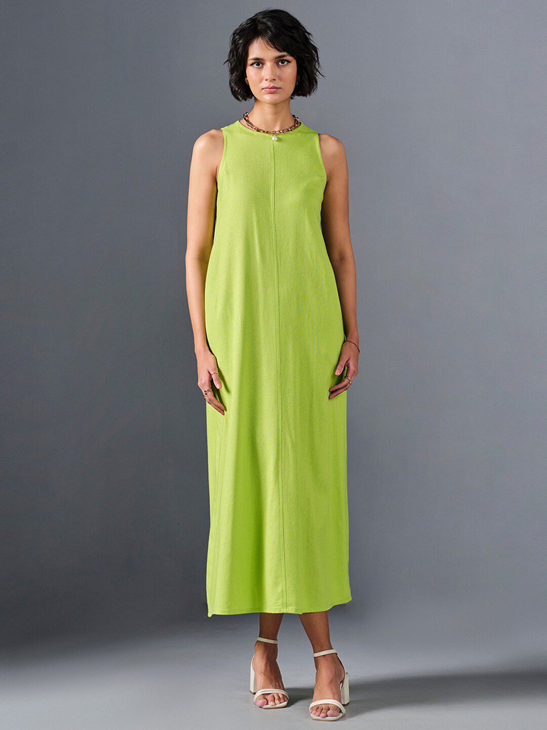 AND Straight Sleeveless Maxi Dress