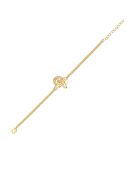 Voylla Gold-Toned Bracelet Style Rakhi