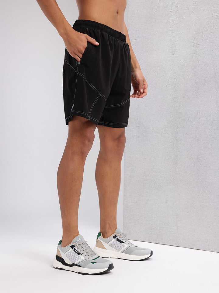 HRX by Hrithik Roshan Men Contrast Stitch Training Shorts