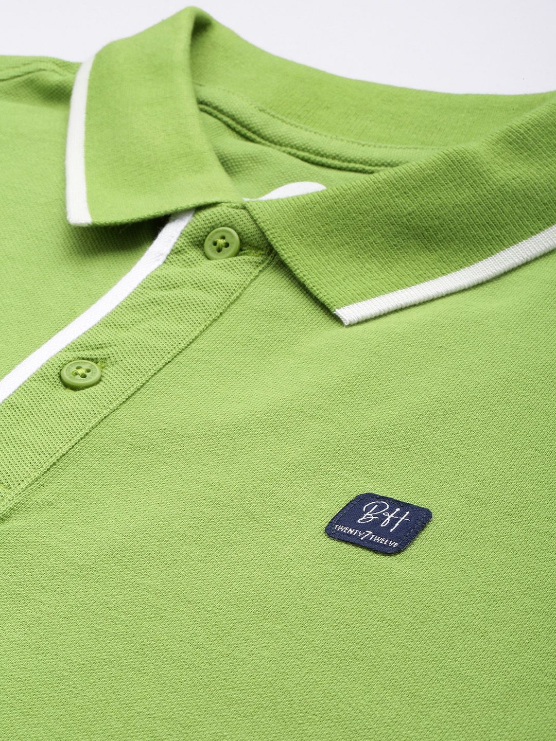 Being Human Polo Collar Pure Cotton T-shirt