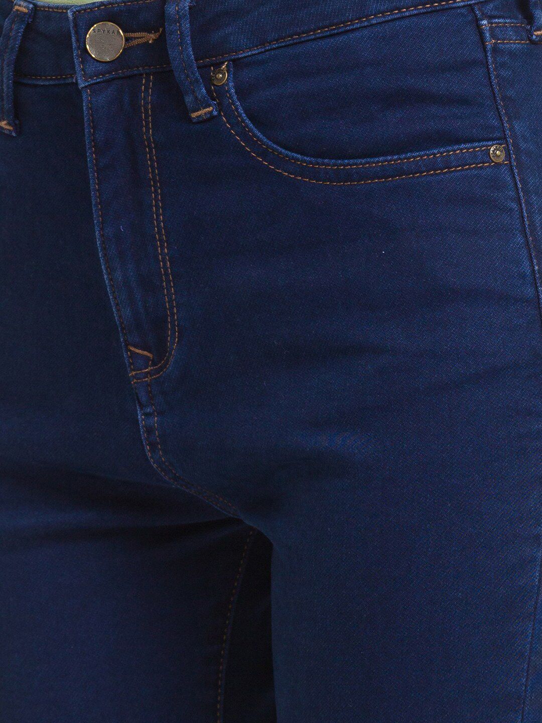 SPYKAR Women Blue Super Skinny Fit High-Rise Jeans
