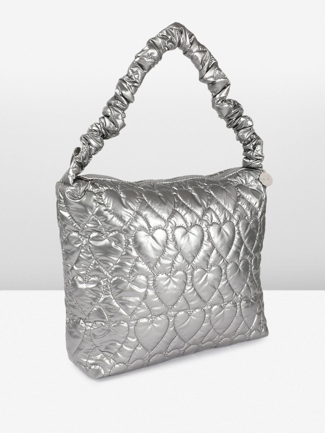 DressBerry Structured Shoulder Bag with Quilted