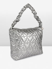 DressBerry Structured Shoulder Bag with Quilted
