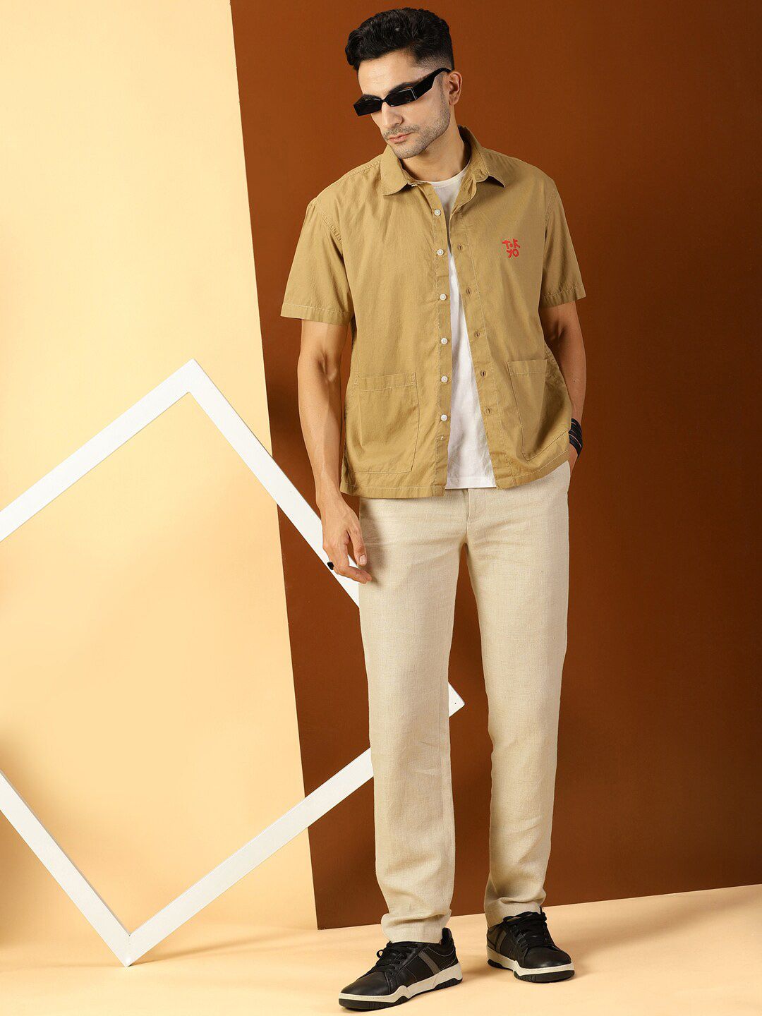 Thomas Scott Classic Boxy Fit Pure Cotton Casual Shirt