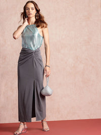 all about you Accordion Pleated Top