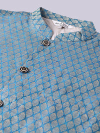 SOJANYA PLUS Woven Design Kurta With Pyjamas & With Nehru Jacket