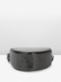 DressBerry Non-Detachable Sling Strap Structured Sling Bag