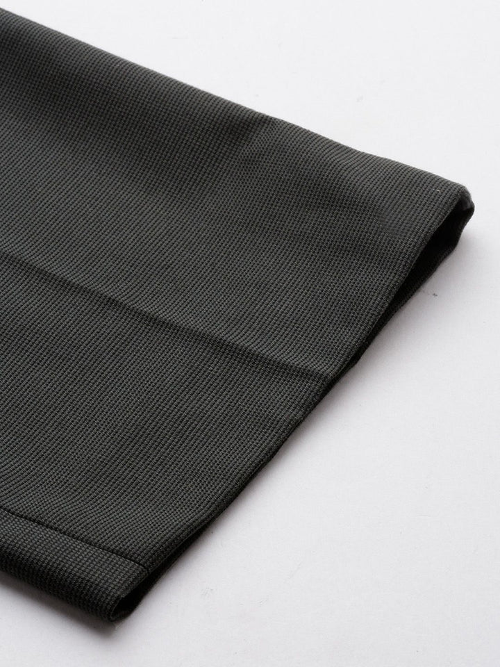 Park Avenue Men Textured Formal Trousers