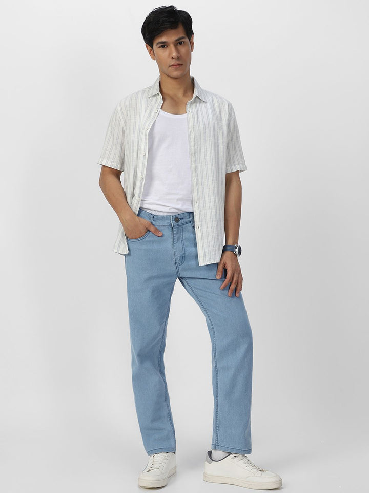 Urbano Fashion Men Mid-Rise Stretchable Jeans