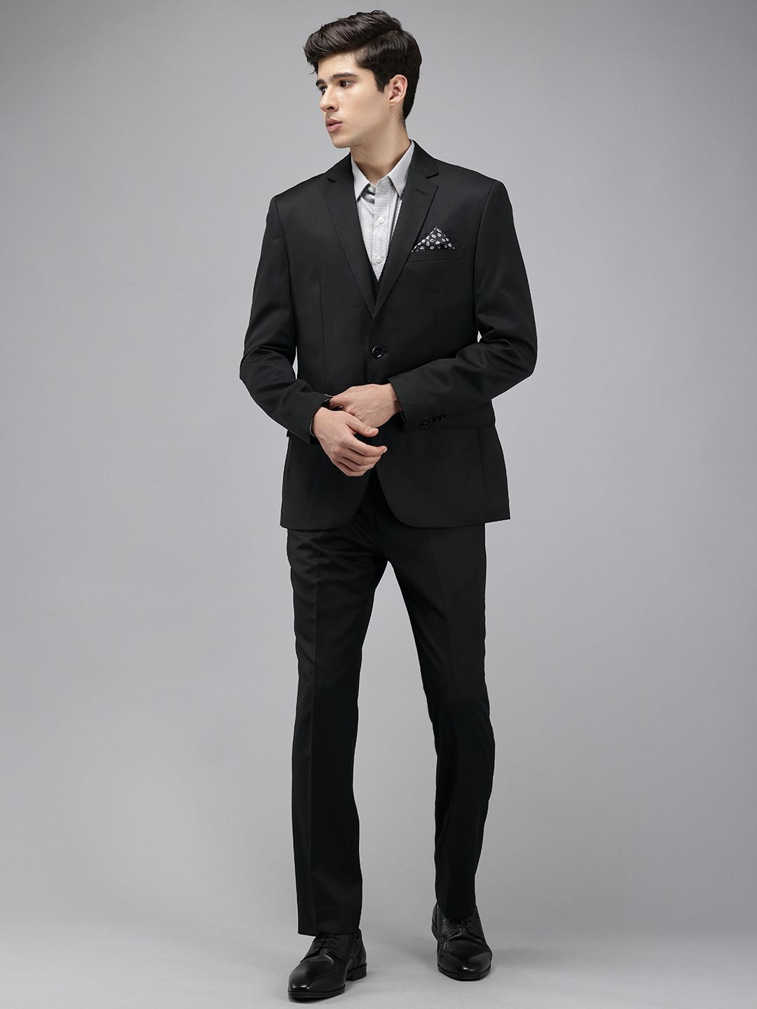 Park Avenue Single Breasted Super Slim Fit 3 Piece Formal Suits