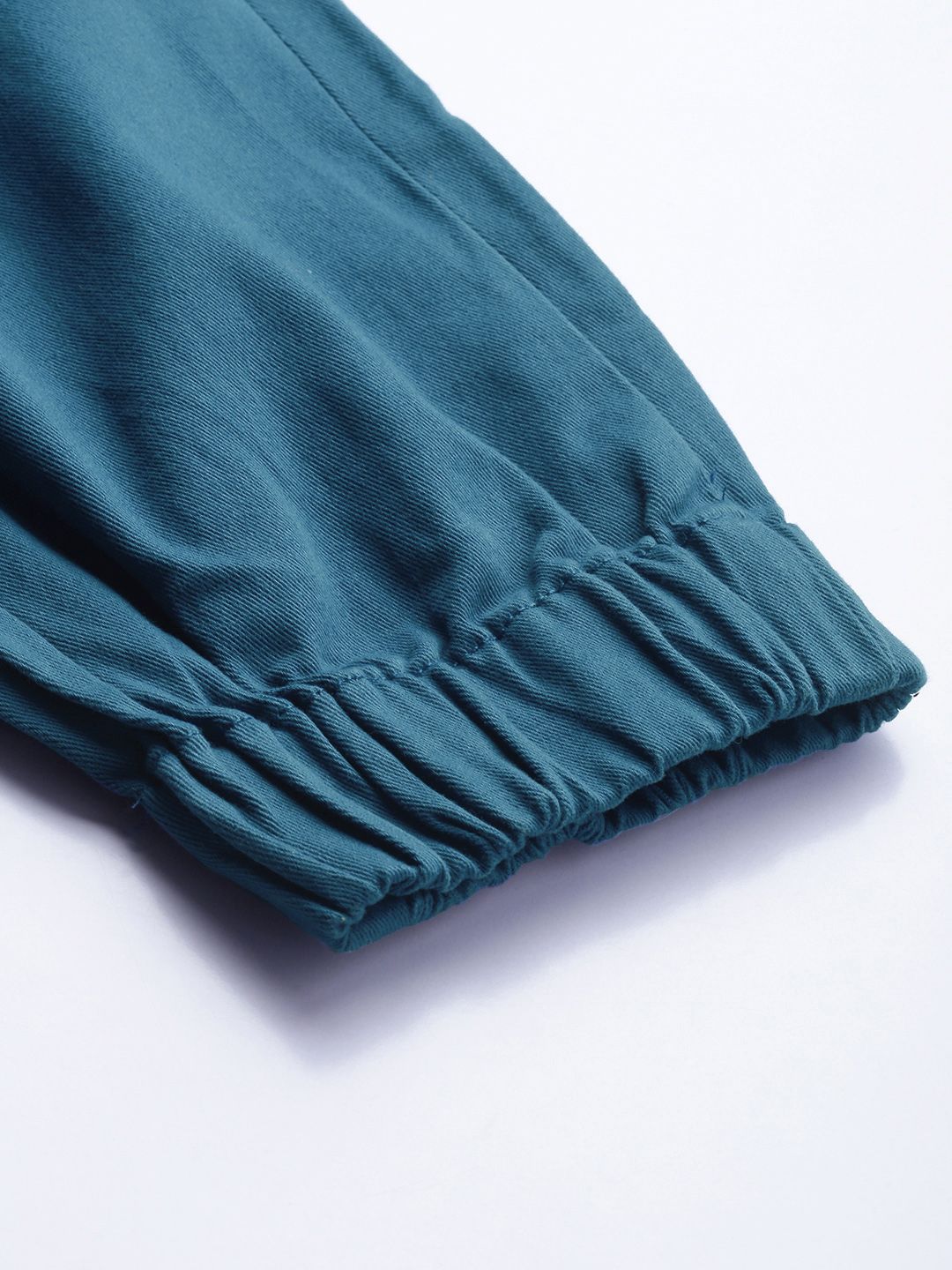 The Indian Garage Co Men Blue Slim Fit Easy Wash Joggers