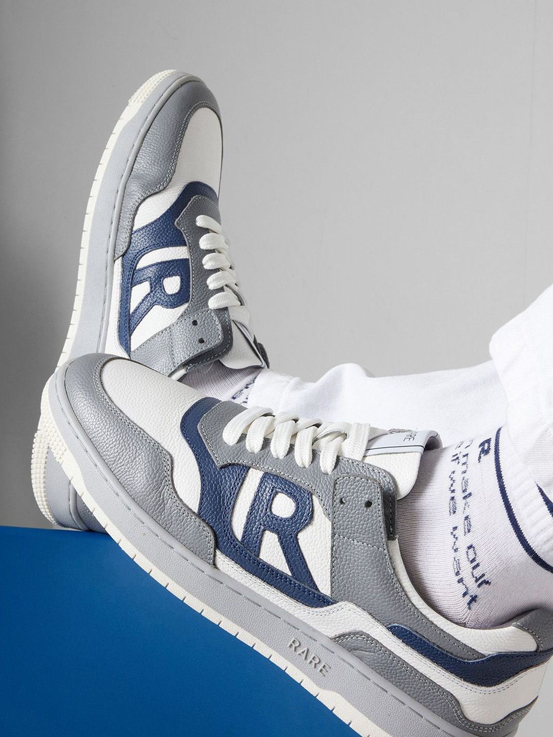 RARE RABBIT Men Colourblocked Suede Sneakers