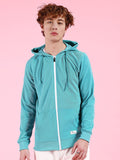 The Indian Garage Co Long Sleeves Hood Zipfront Sweatshirt