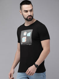 SPYKAR Printed Slim Fit T-shirt