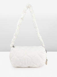 DressBerry Structured Quilted Shoulder Bag