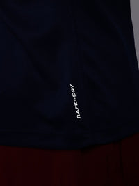 HRX by Hrithik Roshan Brand Logo Print Rapid-Dry Running T-shirt