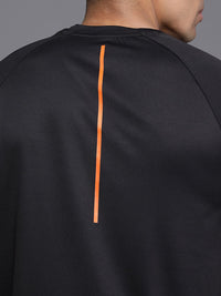 HRX by Hrithik Roshan Men Brand Logo Printed Badminton Rapid-Dry T-shirt