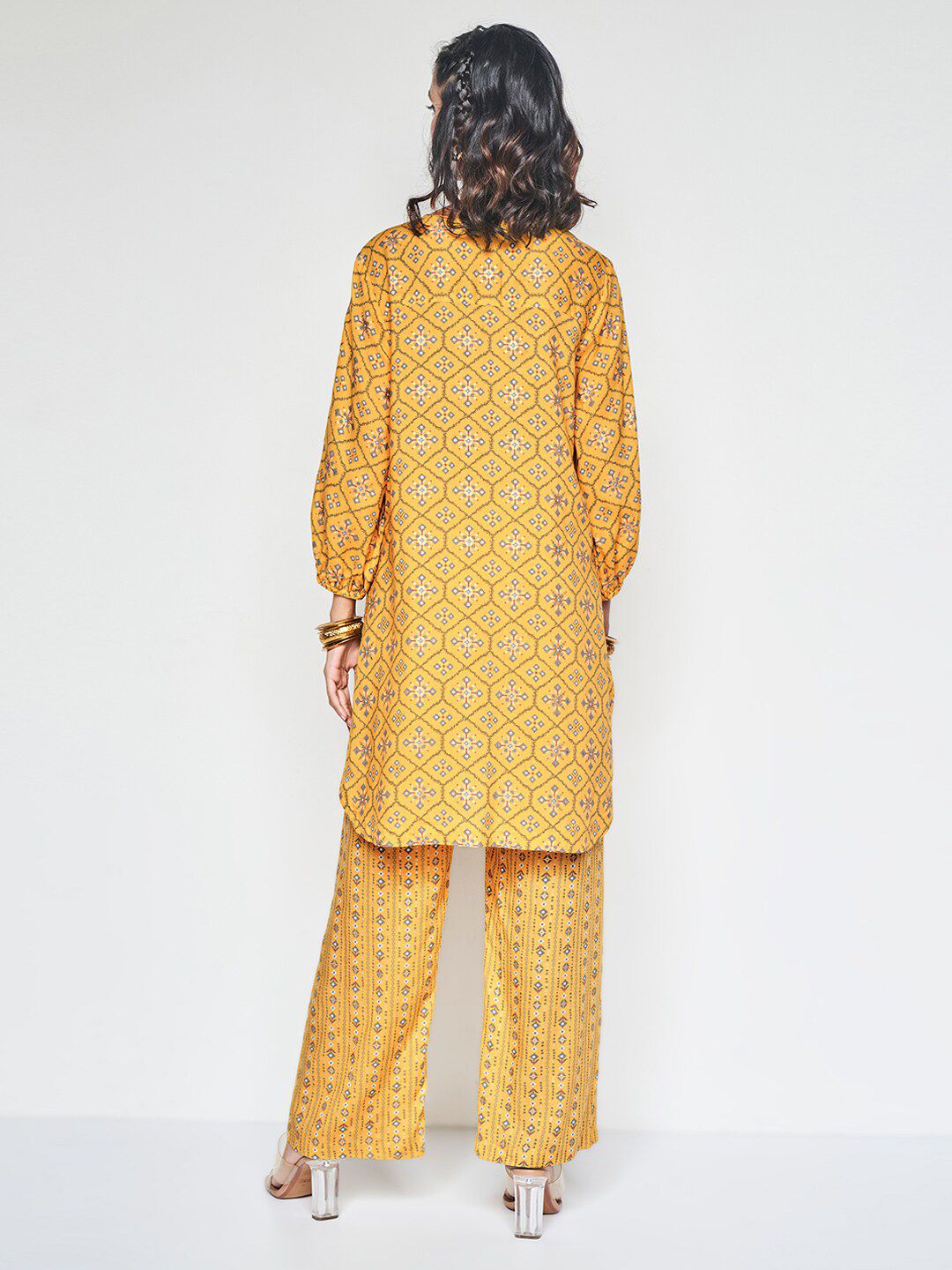 Global Desi Printed Kurta Set