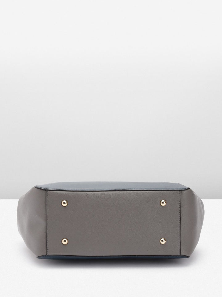 The Label Life Colourblocked Structured Shoulder Bag