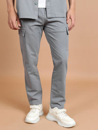 Lelaki Highlander Tapered Fit Fit Mid-Rise Cotton Cargo Tulen