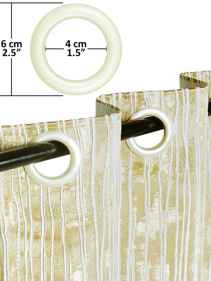 Story@Home Jacquard 400 GSM 7 feet 1 U Door Curtain