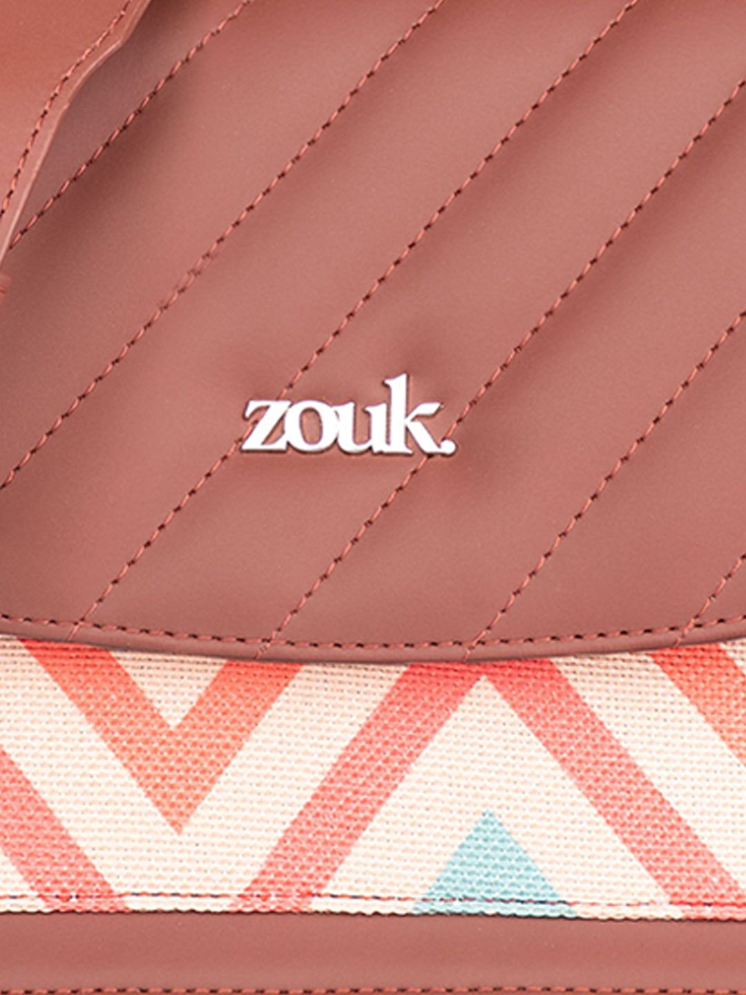 ZOUK Women Printed Structured Sling Bag
